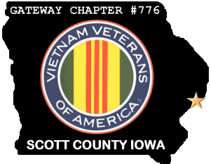 Click on Bettendorf, Iowa or the Gold Star to access local web sites. Click on the VVA Logo to go to National VVA website.
